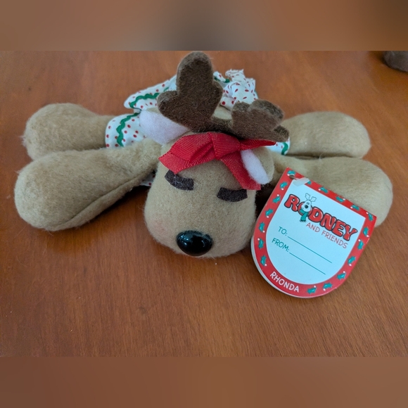 Vintage Hallmark Burger King Rhonda, Rodney, Randy & Ramona Reindeer Family NWT - Picture 6 of 12